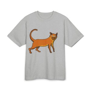 Moix – gato naranja de paseo — Camiseta Freestyler tacto seco