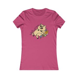 «Sadoll com porc» — Camiseta mujer Favorite