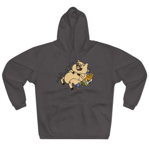 «Sadoll com porc» — Sudadera con capucha cerrada