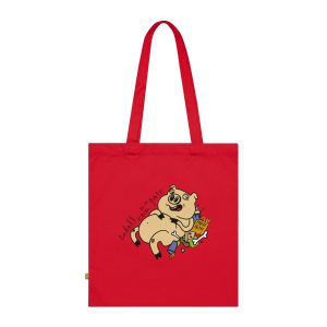 «Sadoll com porc» — Bolsa de algodon organico