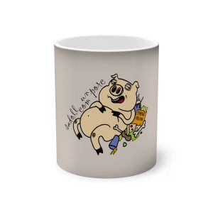 «Sadoll com porc» — Taza magica que cambia de color