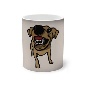 «Ca que ladra no mossega» — Taza magica que cambia de color