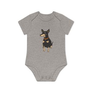 Ca rater — Body bebe manga corta organico