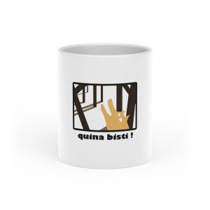 Bisti – Quina bisti! — Taza con asa de corazon