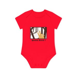 Bisti – Quina bisti! — Body bebe manga corta organico