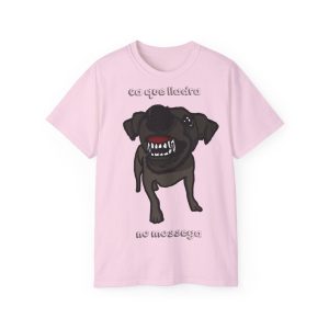«Ca que lladra no mossega» — Camiseta ultra algodon