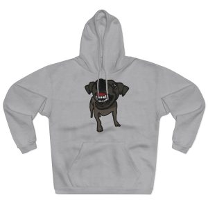 «Ca que lladra no mossega» — Sudadera con capucha cerrada