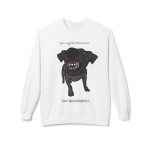 «Ca que lladra no mossega» — Sudadera Softstyle cuello redondo