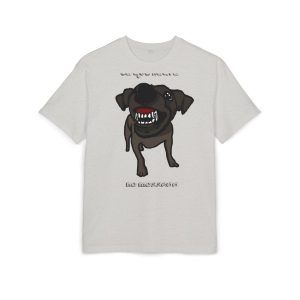 «Ca que lladra no mossega» — Camiseta oversize gruesa