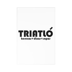 Triatló: berenar + dinar + sopar — Postales (7 uds.)