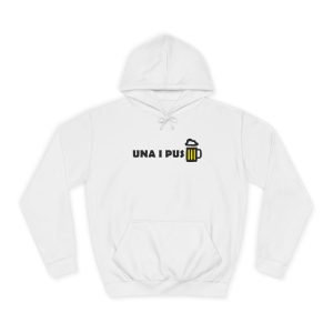 «Una i pus» cervessa — Sudadera universitaria