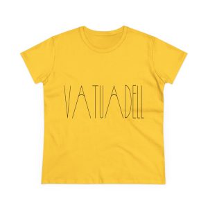 «Vatuadell estirat» — Camiseta mujer algodon medio