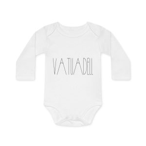 «Vatuadell estirat» — Body bebe manga larga organico