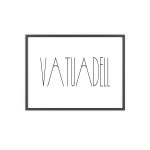 «Vatuadell estirat» — Poster con marco de madera