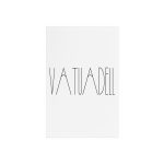 «Vatuadell estirat» — Cartel de metacrilato con soporte