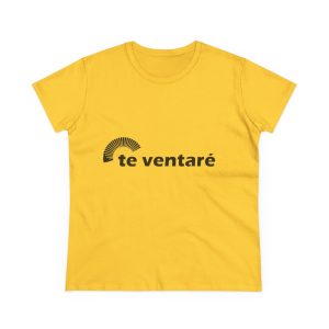 «Te ventaré, ventall» — Camiseta mujer algodon medio