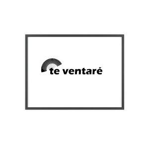 «Te ventaré, ventall» — Poster con marco de madera