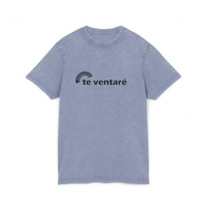 «Te ventaré, ventall» — Camiseta lavado acido cuello redondo