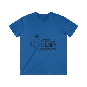 «Tenc una perdiu revetlera» — Camiseta hombre entallada cuello de pico