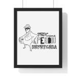 «Tenc una perdiu revetlera» — Poster enmarcado vertical