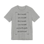 «tirali cossetes cançó» — Camiseta jersey manga corta