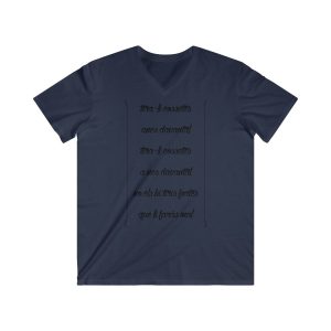 «tirali cossetes cançó» — Camiseta hombre entallada cuello de pico