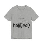 «No en volem cap que no sigui dels nostros» — Camiseta jersey manga corta