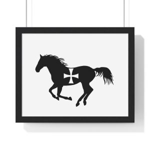 Cavall de Sant Joan — Poster enmarcado horizontal