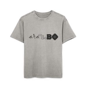 unisex «Ara va de BÓ» — Camiseta oversize lavado acido