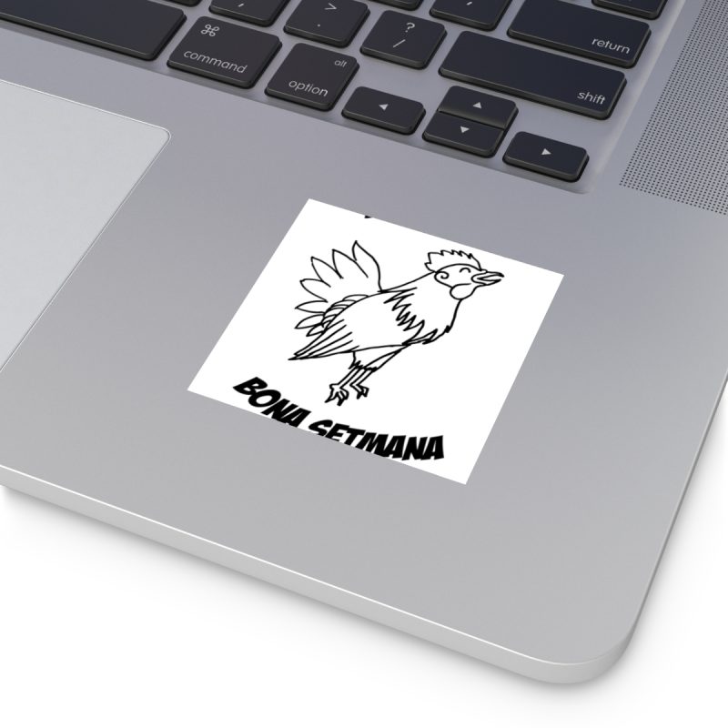fulfilment-34368-camiseta-bon-dilluns-bona-setmana-pegatinas-laminadas-cuadradas-2