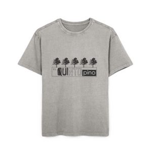 «Es quinto pino» — Camiseta oversize lavado acido
