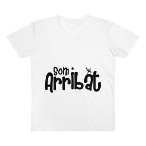 unisex «Som Arribat» — Camiseta hombre cuello de pico Presenter
