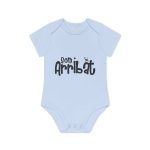 unisex «Som Arribat» — Body bebe manga corta organico