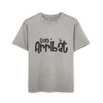 unisex «Som Arribat» — Camiseta oversize lavado acido