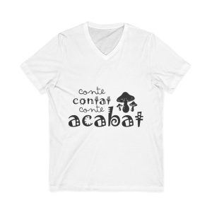 «Conte contat» — Camiseta cuello de pico