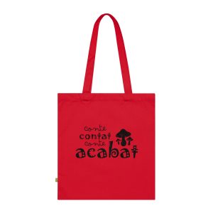 «Conte contat» — Bolsa de algodon organico