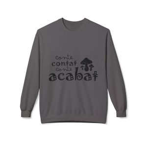 «Conte contat» — Sudadera Softstyle cuello redondo