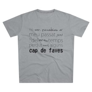 «No em penedeixo» — Camiseta hombre corte moderno