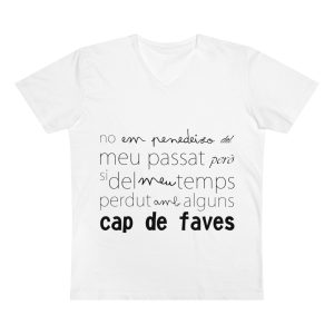«No em penedeixo» — Camiseta hombre cuello de pico Presenter