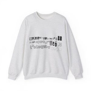 Lleó vegà — Sudadera cuello redondo