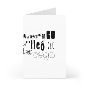 Lleó vegà — Tarjetas de felicitacion (7 uds.)