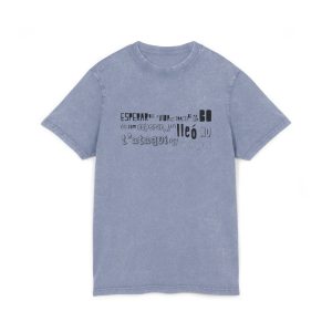 Lleó vegà — Camiseta lavado acido cuello redondo
