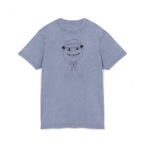 unisex Cap de Pere Cans — Camiseta lavado acido cuello redondo