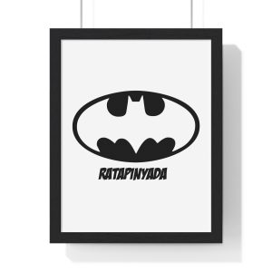 Rata Pinyada Batman — Poster enmarcado vertical