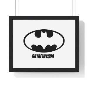 Rata Pinyada Batman — Poster enmarcado horizontal