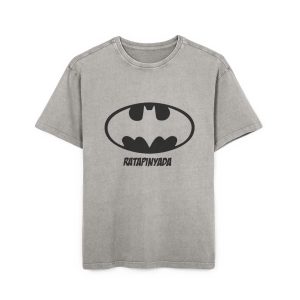 Rata Pinyada Batman — Camiseta oversize lavado acido