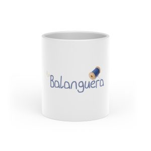 «La Balanguera» — Taza con asa de corazon