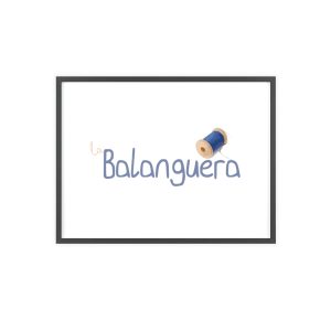 «La Balanguera» — Poster con marco de madera
