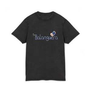 «La Balanguera» — Camiseta lavado acido cuello redondo