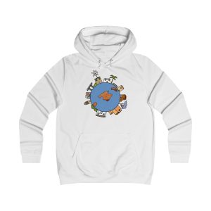 «cada casa es un mon sense» — Sudadera universitaria mujer
